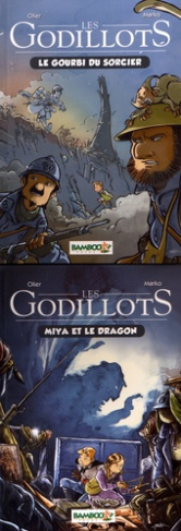 Les Godillots Tomes 1 et 2 : Tome 1, Le gourbi du sorcier ; Tome 2, Miya et le dragon