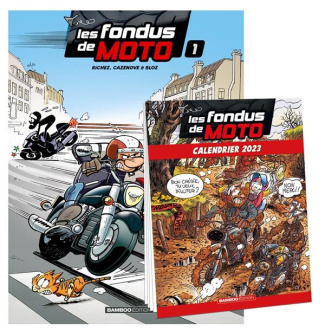 Les fondus de moto Tome 1   Calendrier 2023