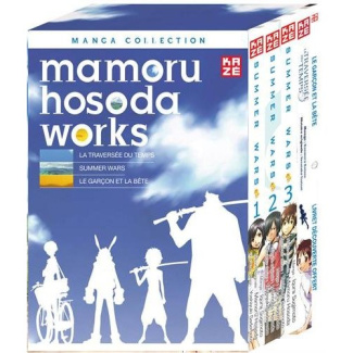 Mamoru Hosoda Works. Coffret La traversée du temps   Summer Wars tomes 1 à 3   Le garçon et la bête