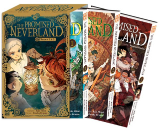The Promised Neverland : Pack en 3 volumes : Tome 1, Grace Field House ; Tome 2, Sous contrôle ; Tom