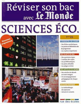 Sciences économiques Tle ES. Edition 2013
