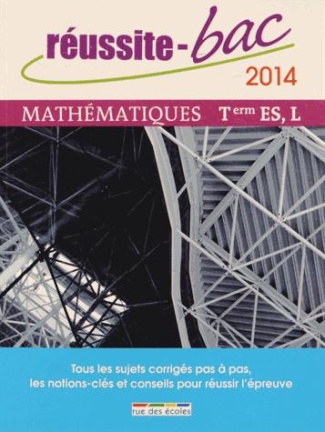 Mathématiques Tle ES et L 2014