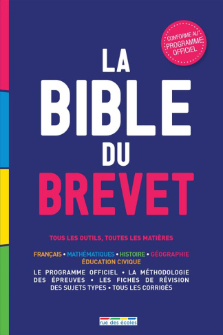 La bible du brevet. Edition 2015