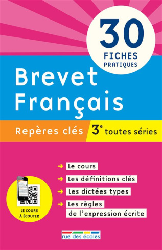 Brevet français 3e toutes séries