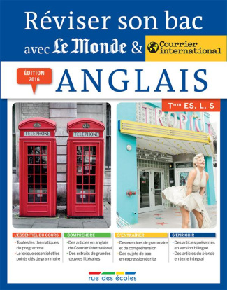 Anglais Tle ES, L, S. Edition 2016