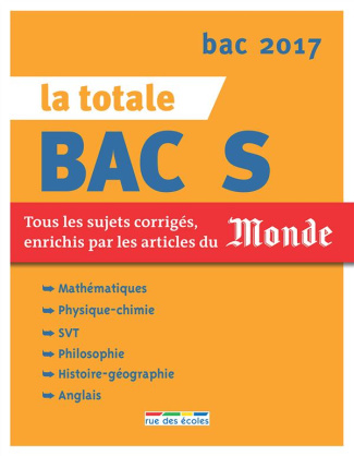 La totale Bac S. Edition 2017