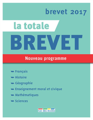La totale Brevet. Edition 2017