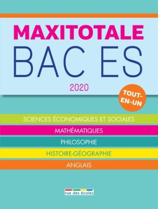 Maxitotale Bac ES. Edition 2020