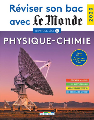 Physique-chimie Terminale, série S. Edition 2020