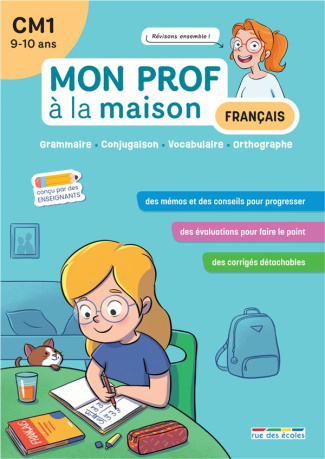 Mon prof à la maison Français CM1
