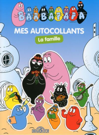 Barbapapa. Mes autocollants La famille