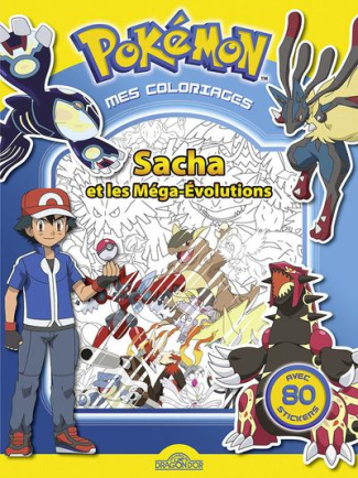 Mes coloriage Puissants Pokémon. Avec 80 stickers