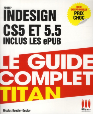 Adobe Indesign CS5 et 5.5 inclus les ePUB