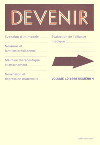 DEVENIR VOLUME 10 N°4 1998