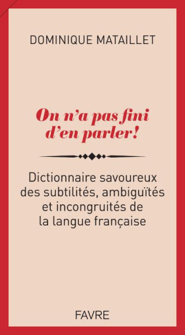 On n'a pas fini d'en parler ! Dictionnaire savoureux des subtilités, ambiguïtés et incongruités