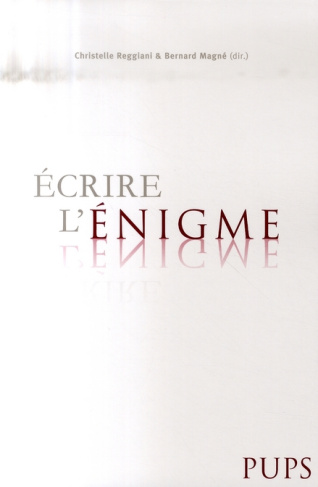 Ecrire l'énigme