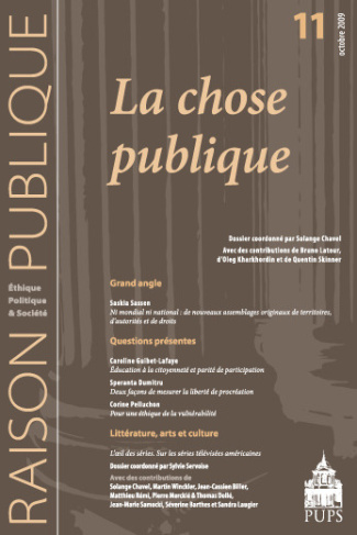 Raison Publique N° 11 : La chose publique