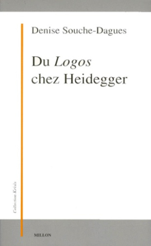 Du "Logos" chez Heidegger