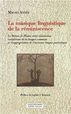 La musique linguistique de la réminiscence. Le Ménon de Platon entre réinvention cratyléenne de la l