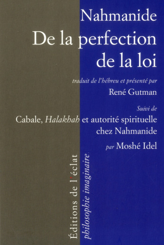 DE LA PERFECTION DE LA LOI