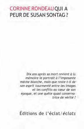 QUI A PEUR DE SUSAN SONTAG ?