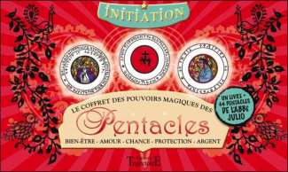 Le coffret des pouvoirs magiques des pentacles : bien-être, amour, chance, protection, argent. Avec