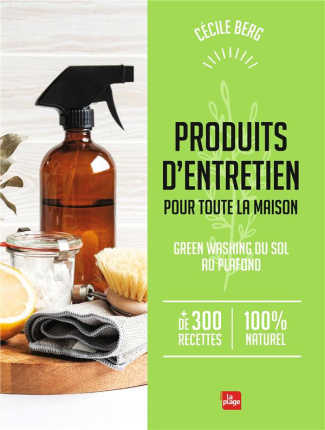 Produits d'entretien pour toute la maison. Green washing du sol au plafond