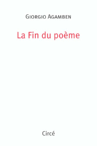 La fin du poème