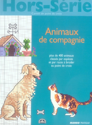 Animaux de compagnie à broder au point de croix