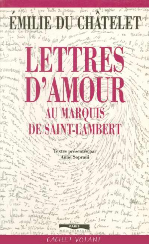 Lettres d'amour au marquis de Saint-Lambert