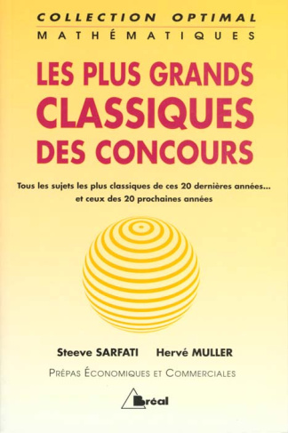 Les plus grand classiques des concours