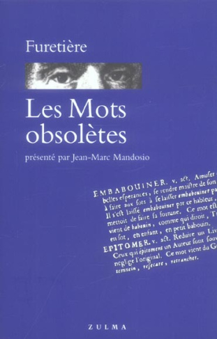 Les Mots obsolètes