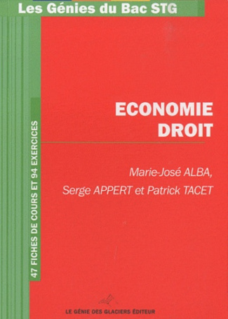 ECONOMIE-DROIT. 47 FICHES DE COURS ET 94 EXERCICES - 47 FICHES DE COURS ET 94 EXERCICES.