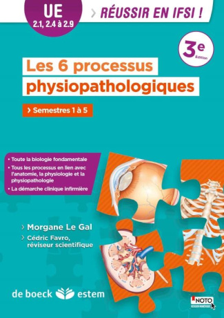 Les 6 processus physiopathologiques. De la situation clinique à la prise en charge du patient, 3e éd