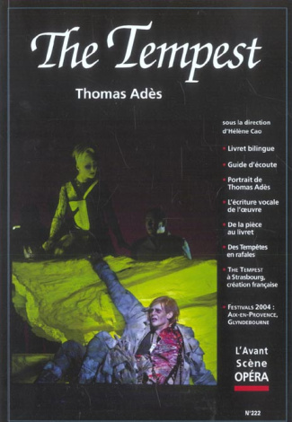 L'Avant-Scène Opéra N° 222 Septembre 2004 : The Tempest