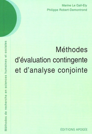 Méthodes d'évaluation contingente et d'analyse conjointe