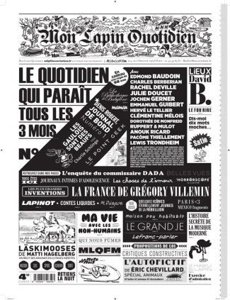 Mon Lapin Quotidien N° 4, novembre 2017