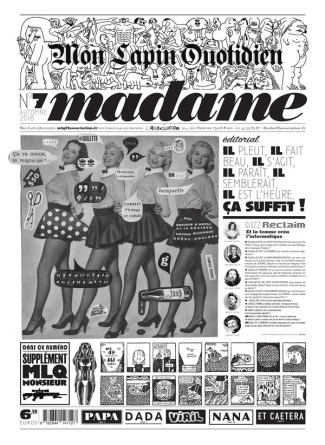 Mon Lapin Quotidien N° 7, automne-hiver 2018 : Madame