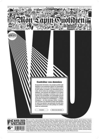 Mon Lapin Quotidien N° 15, hiver 2020