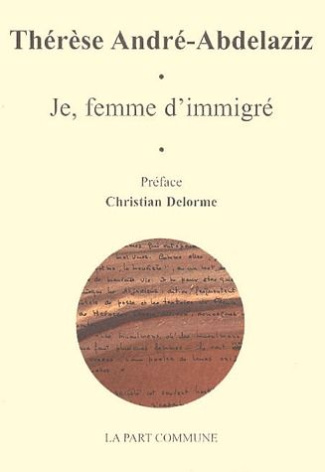 Je, femme d'immigré
