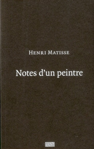 Notes d'un peintre