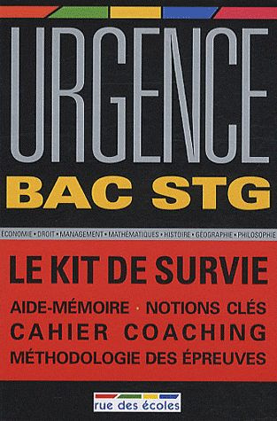 Urgence Bac STG