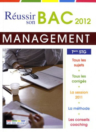 Management des organisations Tle STG. Edition 2012