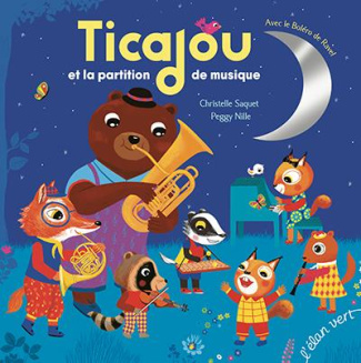 Ticajou et la partition de musique. Avec 1 CD audio