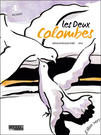 Les deux colombes. Picasso
