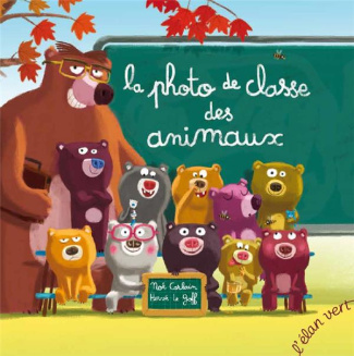La photo de classe des animaux