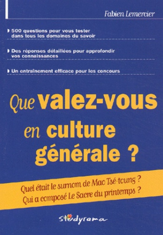 Que valez-vous en culture générale ?