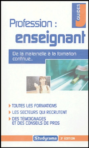 Profession : enseignant. 3e édition