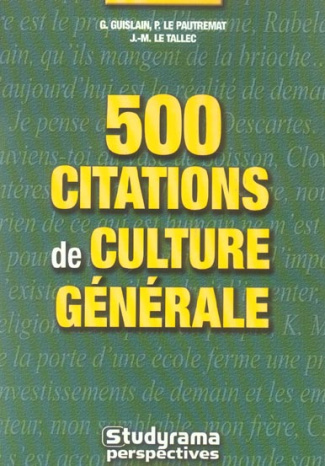 500 citations de culture générale