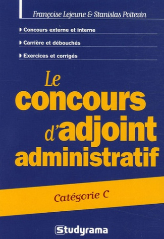 LE CONCOURS D'ADJOINT ADMINISTRATIF - CATEGORIE C